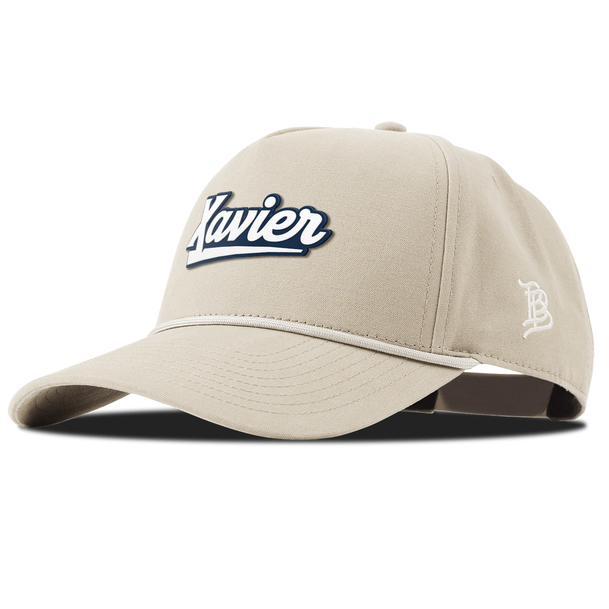 Xavier University "Xavier Script" Curved Canvas 5 Panel Rope Beige