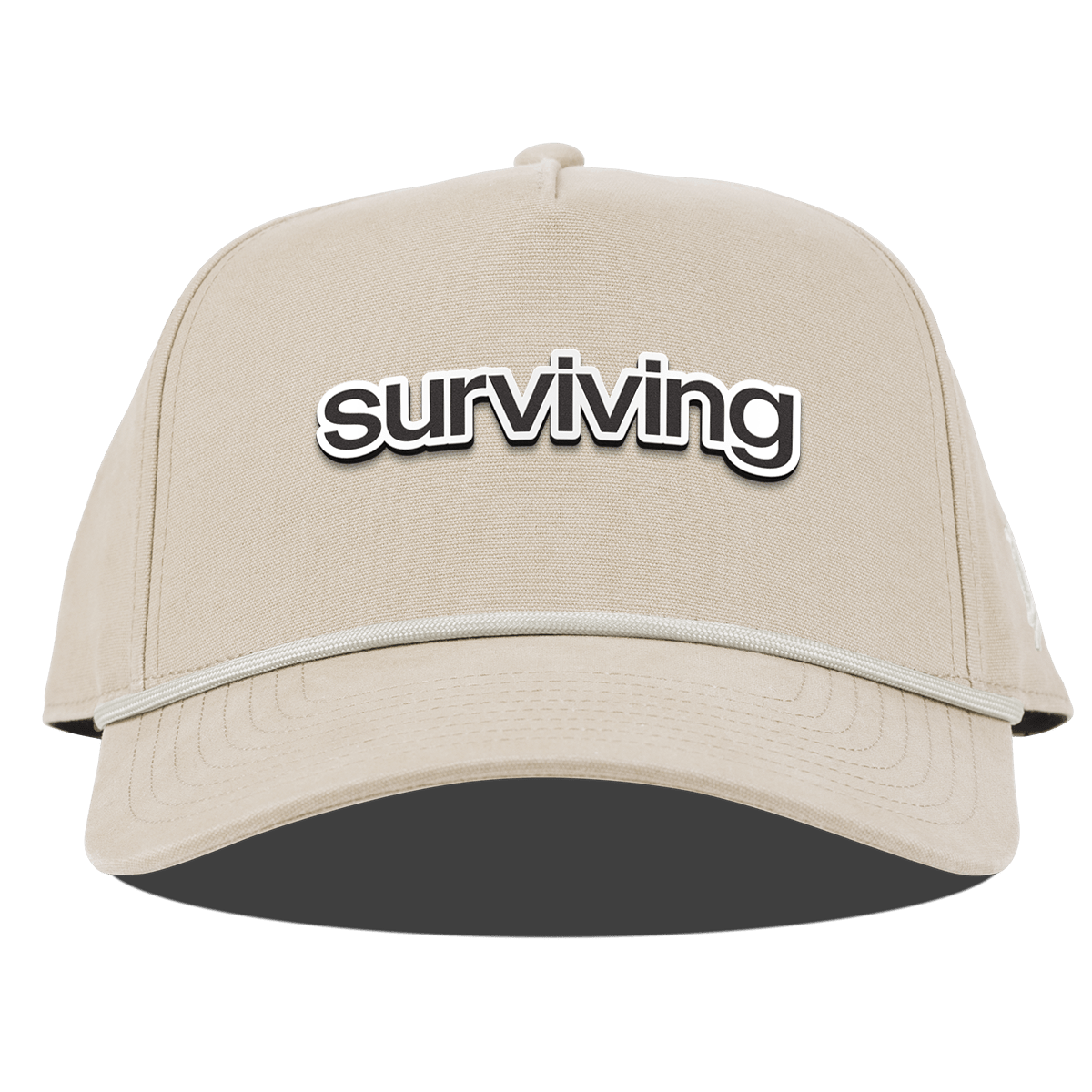 Surviving Curved Canvas 5 Panel Rope Beige