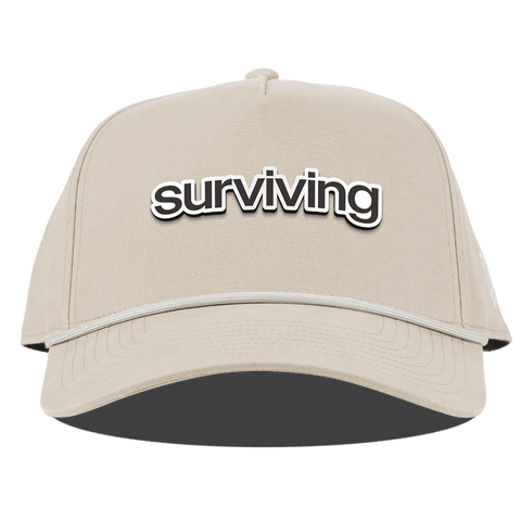 Surviving Curved Canvas 5 Panel Rope Beige