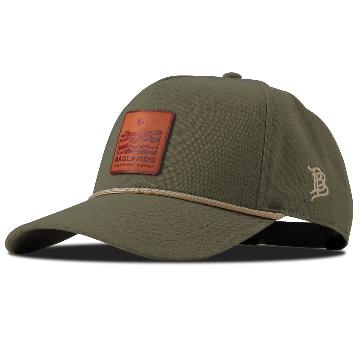 Badlands National Park Canvas 5 Panel Rope Vintage Loden