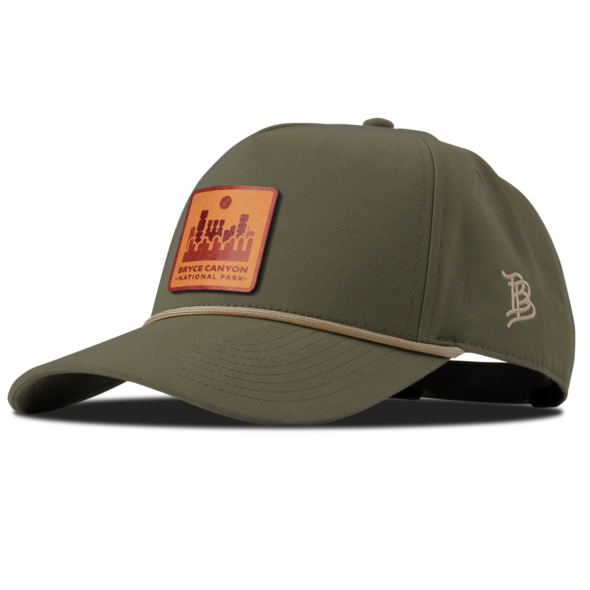 Bryce Canyon National Park Canvas 5 Panel Rope Vintage Loden