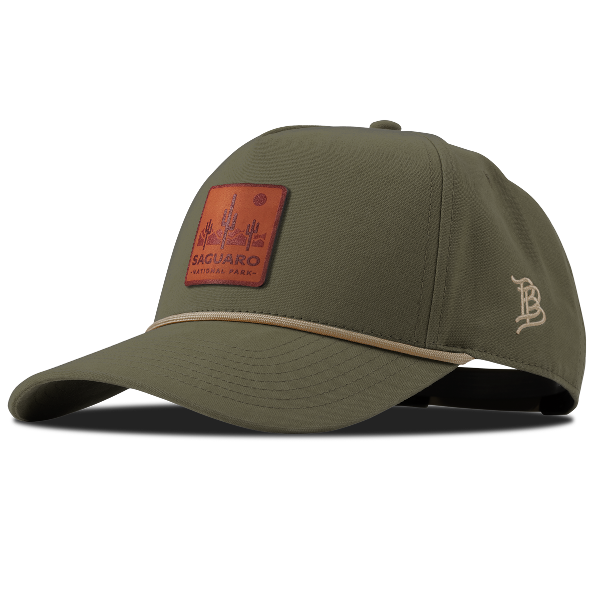 Saguaro National Park Canvas 5 Panel Rope Vintage Loden