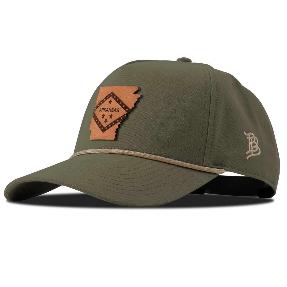 Arkansas 25 Canvas 5 Panel Rope Vintage Loden 