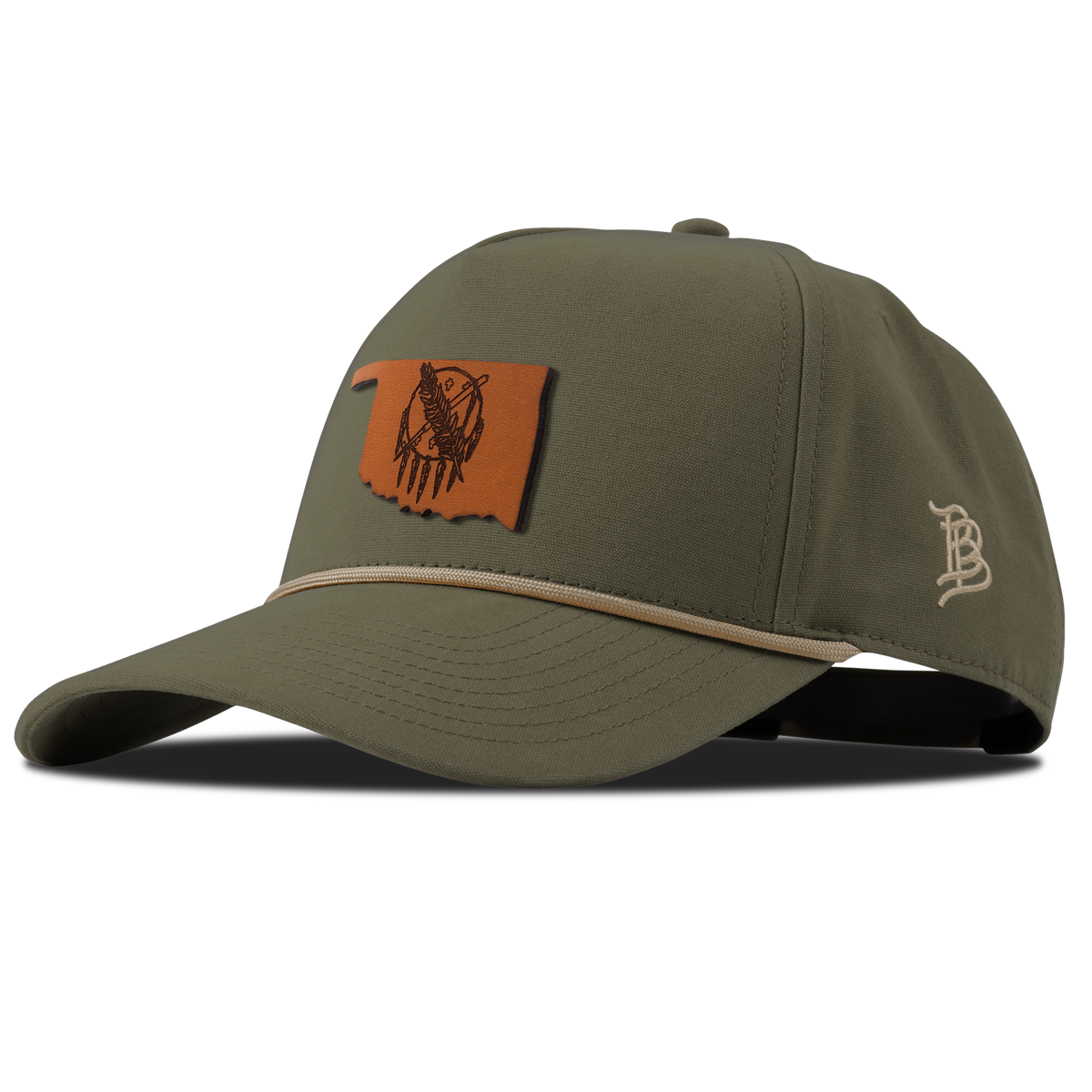 Oklahoma 46 Canvas 5 Panel Rope Vintage Loden 