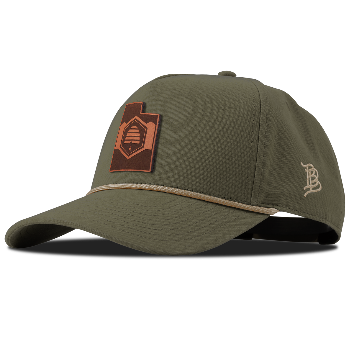 Utah 45 Canvas 5 Panel Rope Vintage Loden 