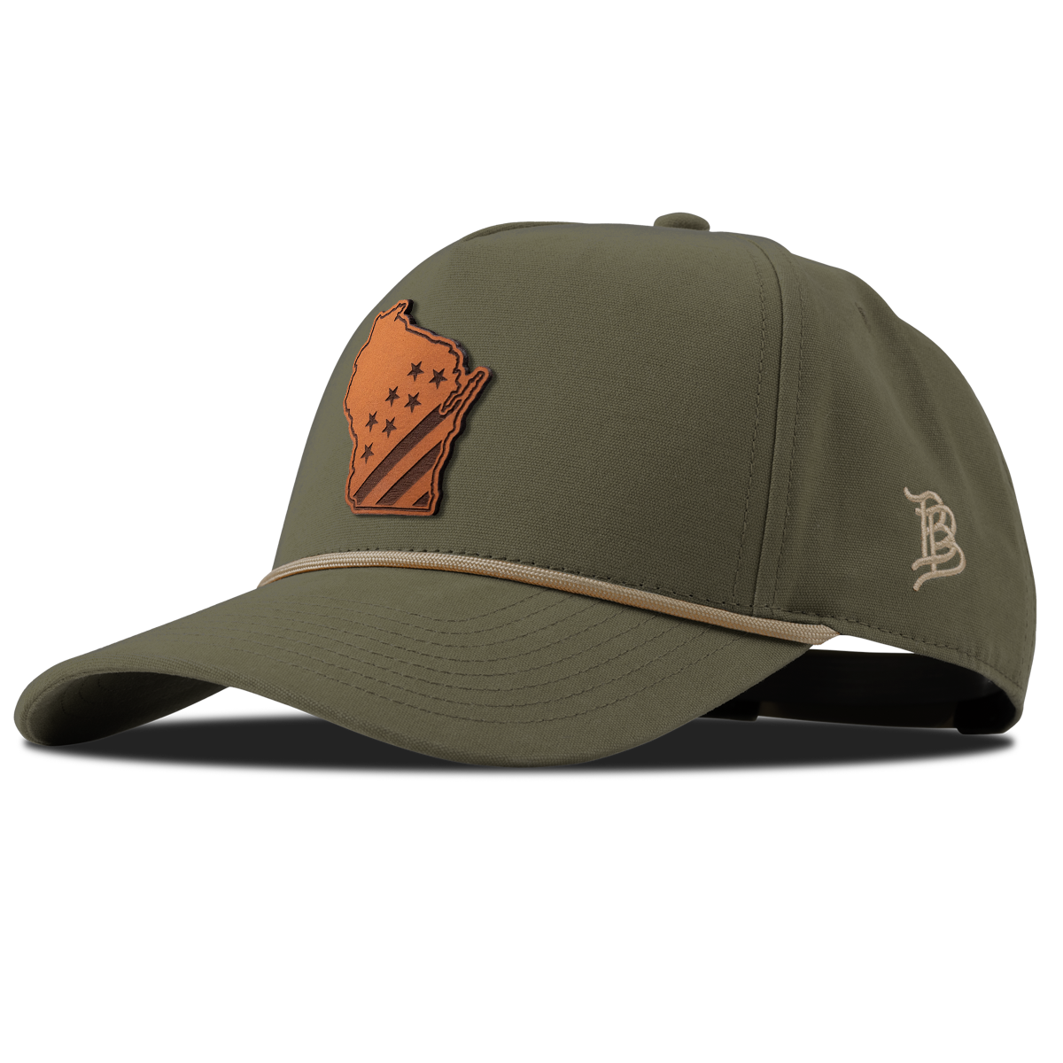 Wisconsin 30 Canvas 5 Panel Rope Vintage Loden 