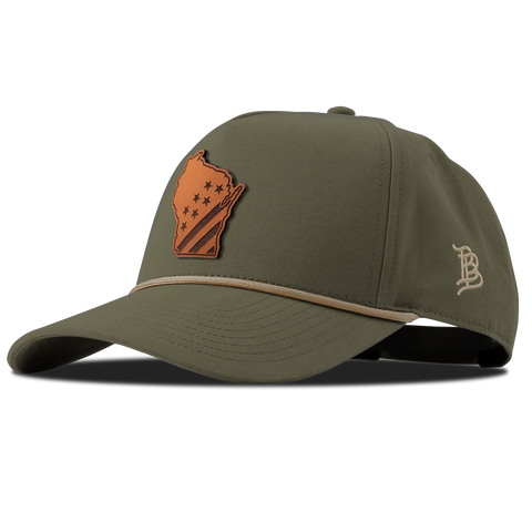 Wisconsin 30 Canvas 5 Panel Rope Vintage Loden 