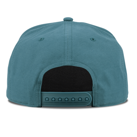 BB Golf Cutout PVC Canvas 5 Panel Rope Back Marine