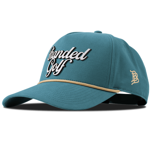 Branded Golf Script Canvas 5 Panel Rope