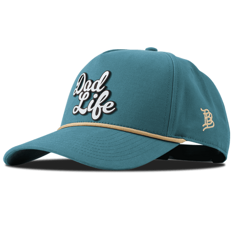 Dad Life Script Canvas 5 Panel Rope Marine Camo