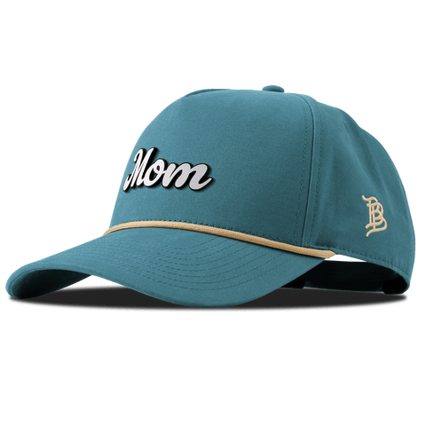 Mom Script Canvas 5 Panel Rope Marine