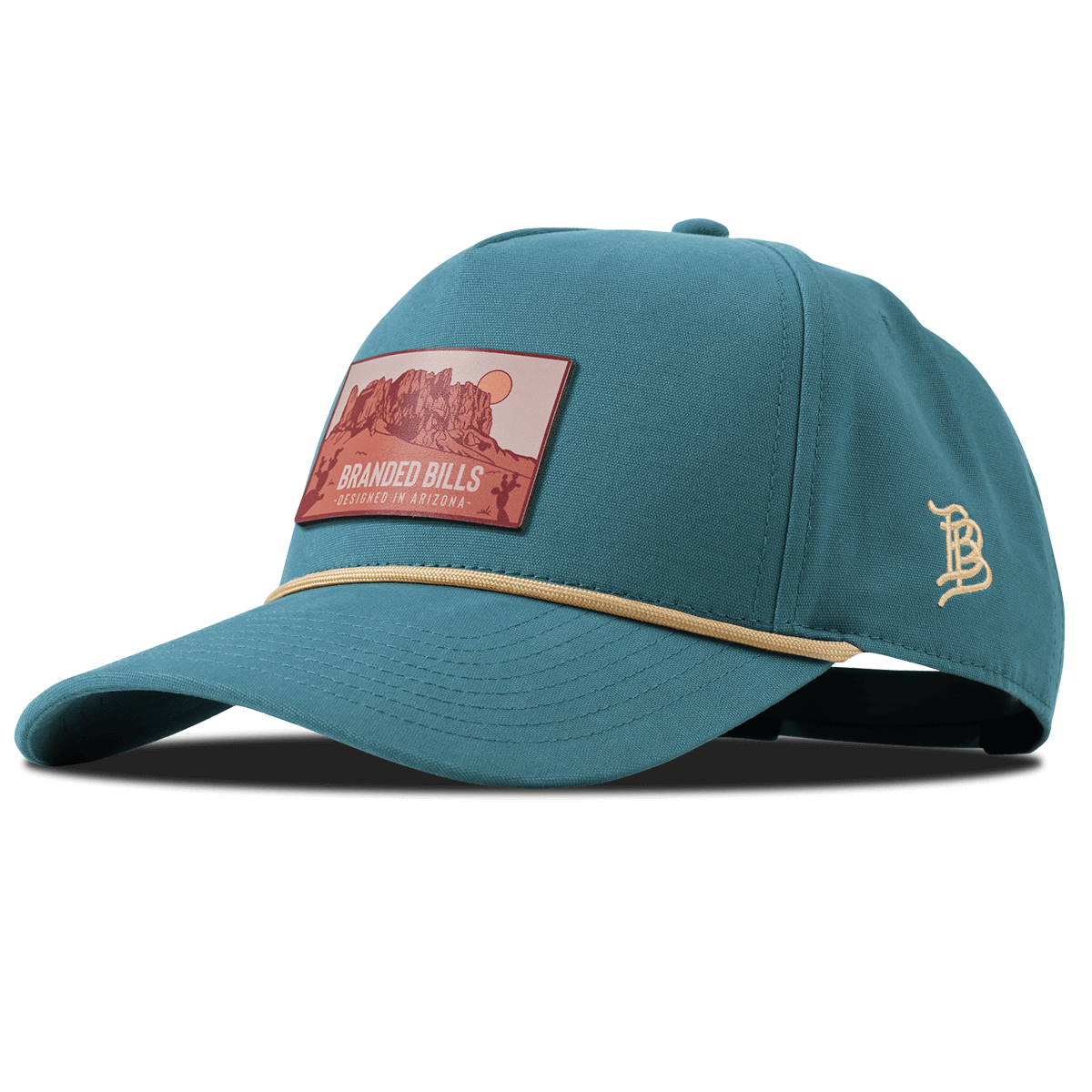 Superstitions Canvas 5 Panel Rope Marine