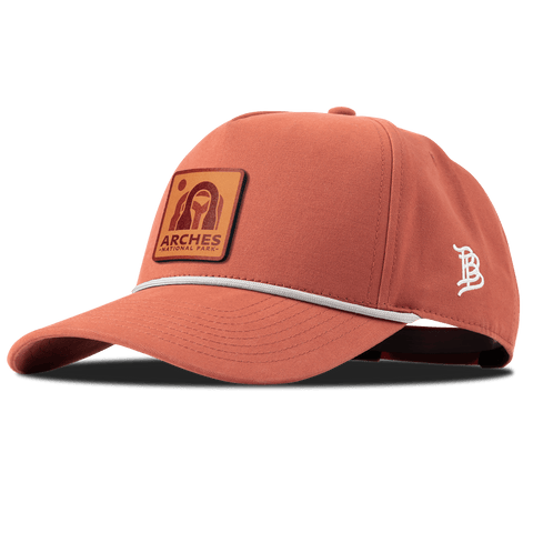 Arches National Park Canvas 5 Panel Rope Peach