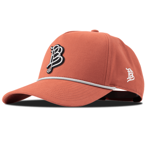 BB Golf Cutout PVC Canvas 5 Panel Rope Peach 