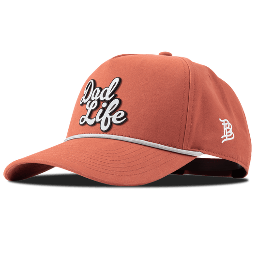 Dad Life Script Canvas 5 Panel Rope Peach