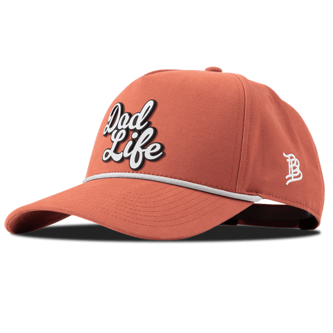 Dad Life Script Canvas 5 Panel Rope Peach