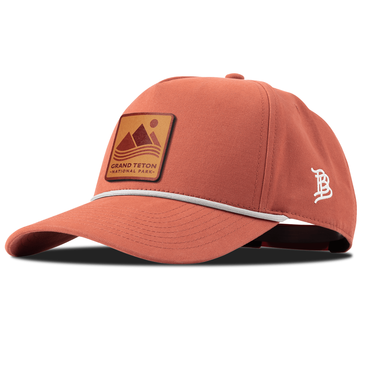 Grand Teton National Park Canvas 5 Panel Rope Peach