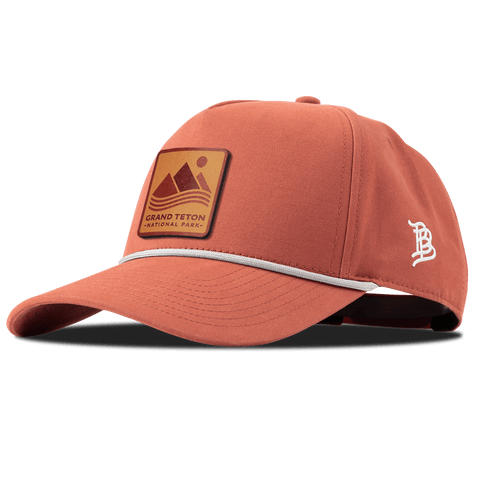 Grand Teton National Park Canvas 5 Panel Rope Peach