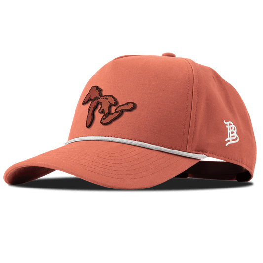 The Great Lakes Canvas 5 Panel Rope Peach