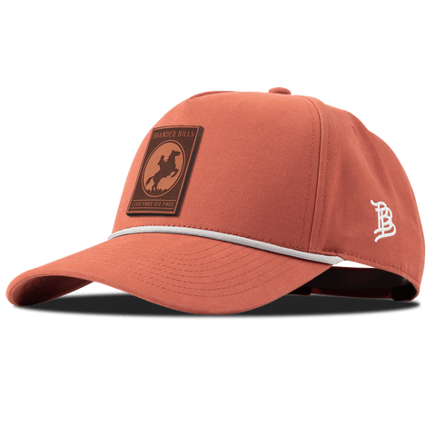 Live Free Canvas 5 Panel Rope Peach