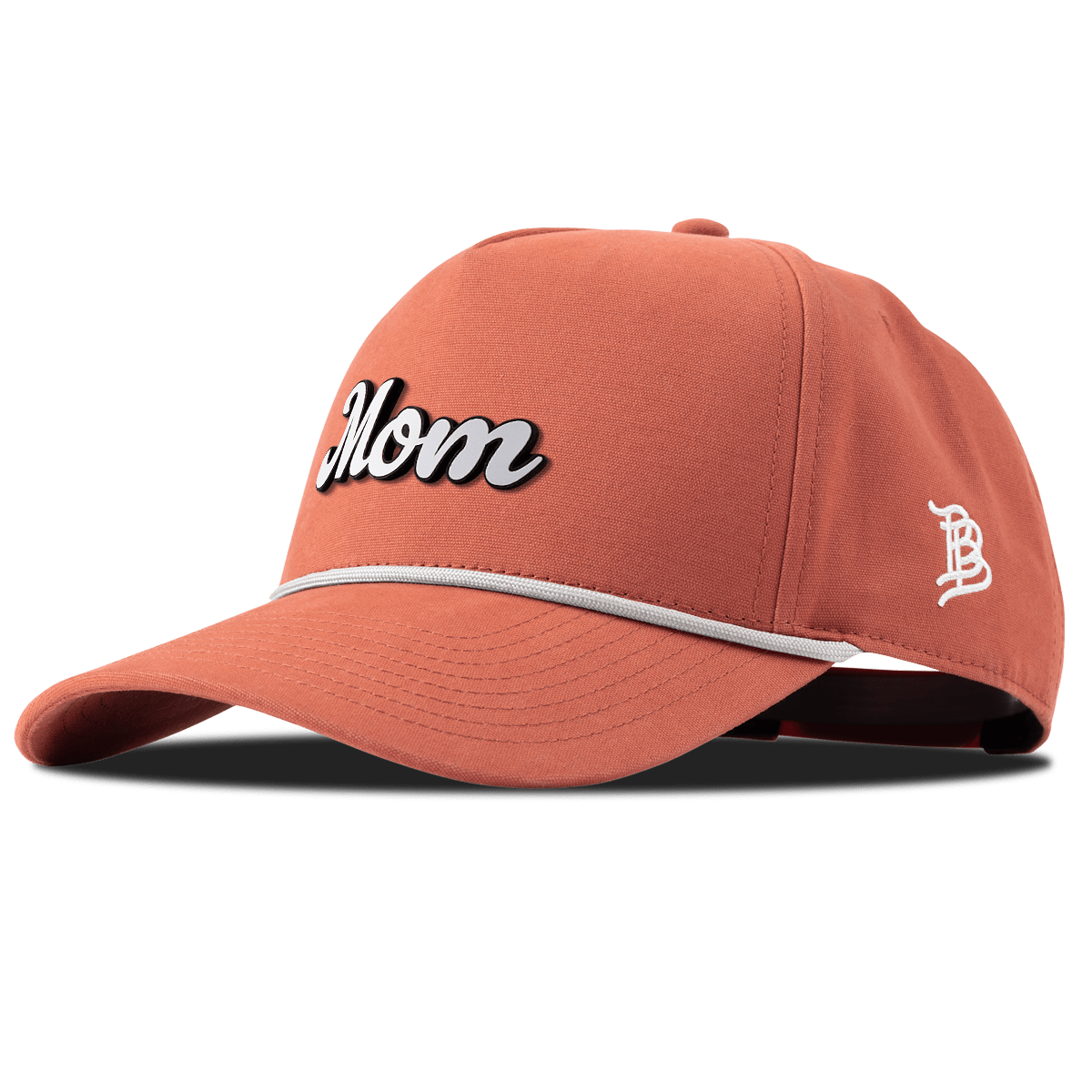 Mom Script Canvas 5 Panel Rope Peach