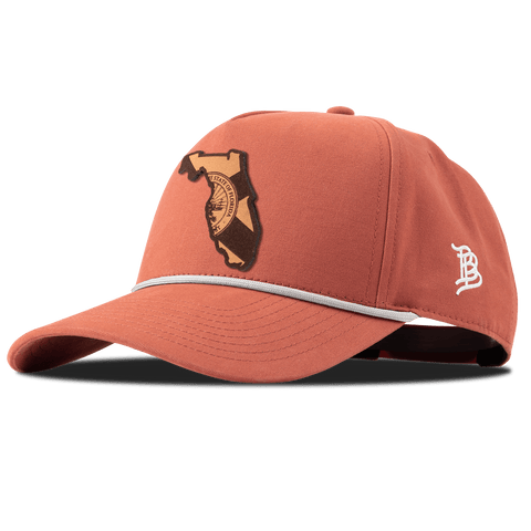 Florida 27 Canvas 5 Panel Rope Peach