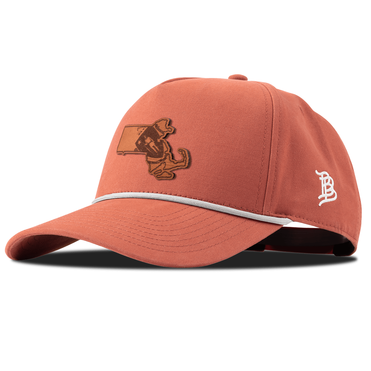 Massachusetts 6 Canvas 5 Panel Rope Peach