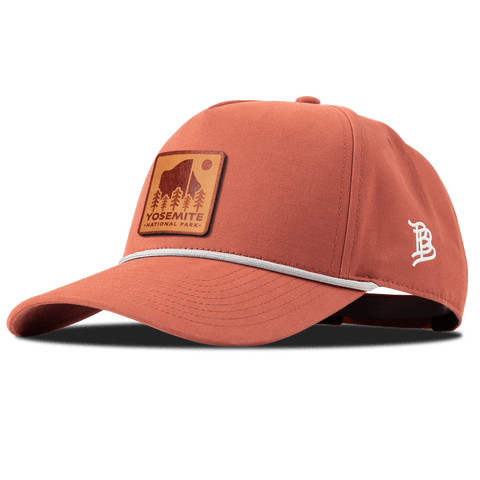 Yosemite National Park Canvas 5 Panel Rope Peach