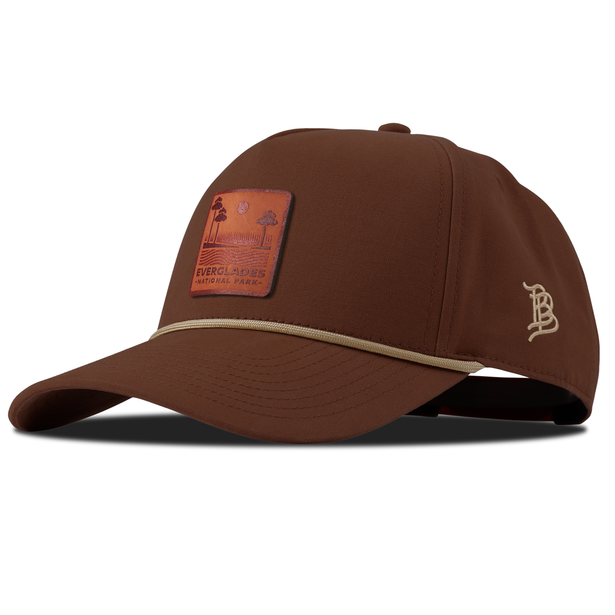 Everglades National Park Canvas 5 Panel Rope Vintage Rust