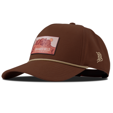 Superstitions Canvas 5 Panel Rope Vintage Rust