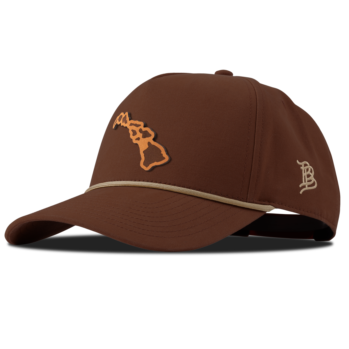 Hawaii 50 Canvas 5 Panel Rope Vintage Rust