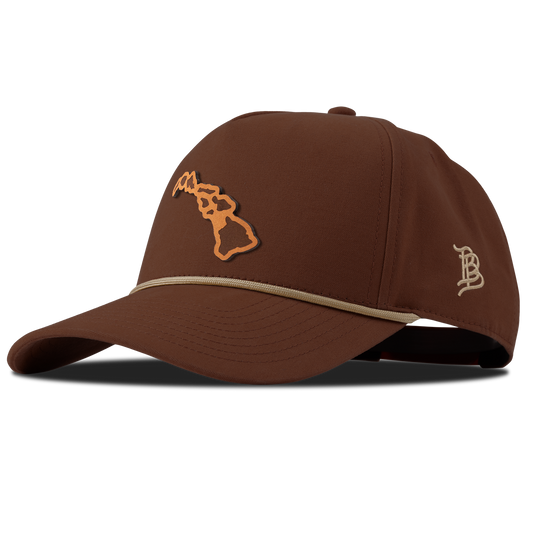 Hawaii 50 Canvas 5 Panel Rope Vintage Rust