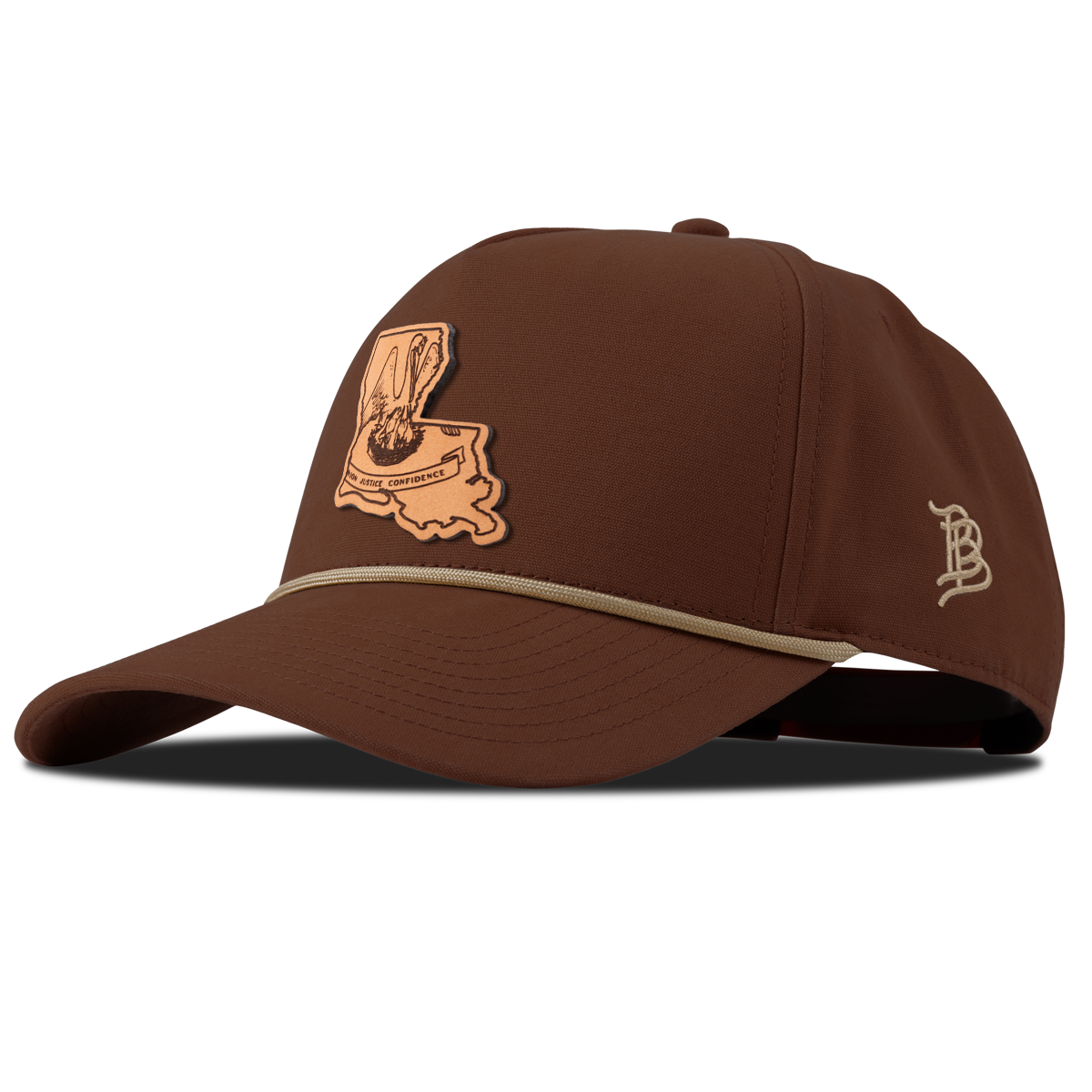 Louisiana 18 Canvas 5 Panel Rope Vintage Rust