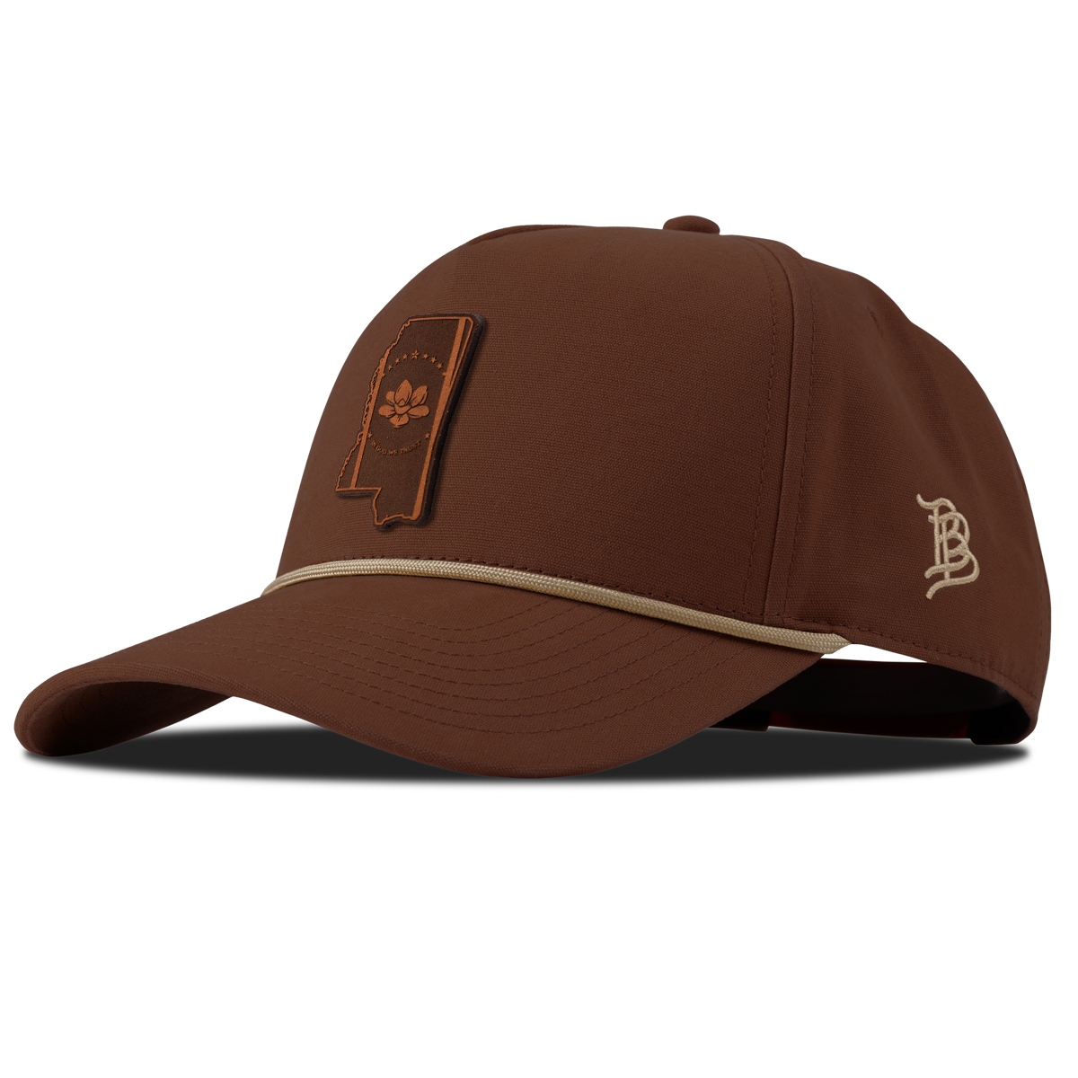 Mississippi 20 Canvas 5 Panel Rope Vintage Rust