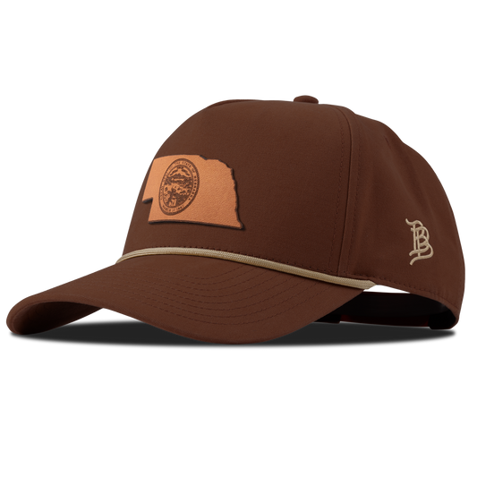 Nebraska 37 Canvas 5 Panel Rope Vintage Rust