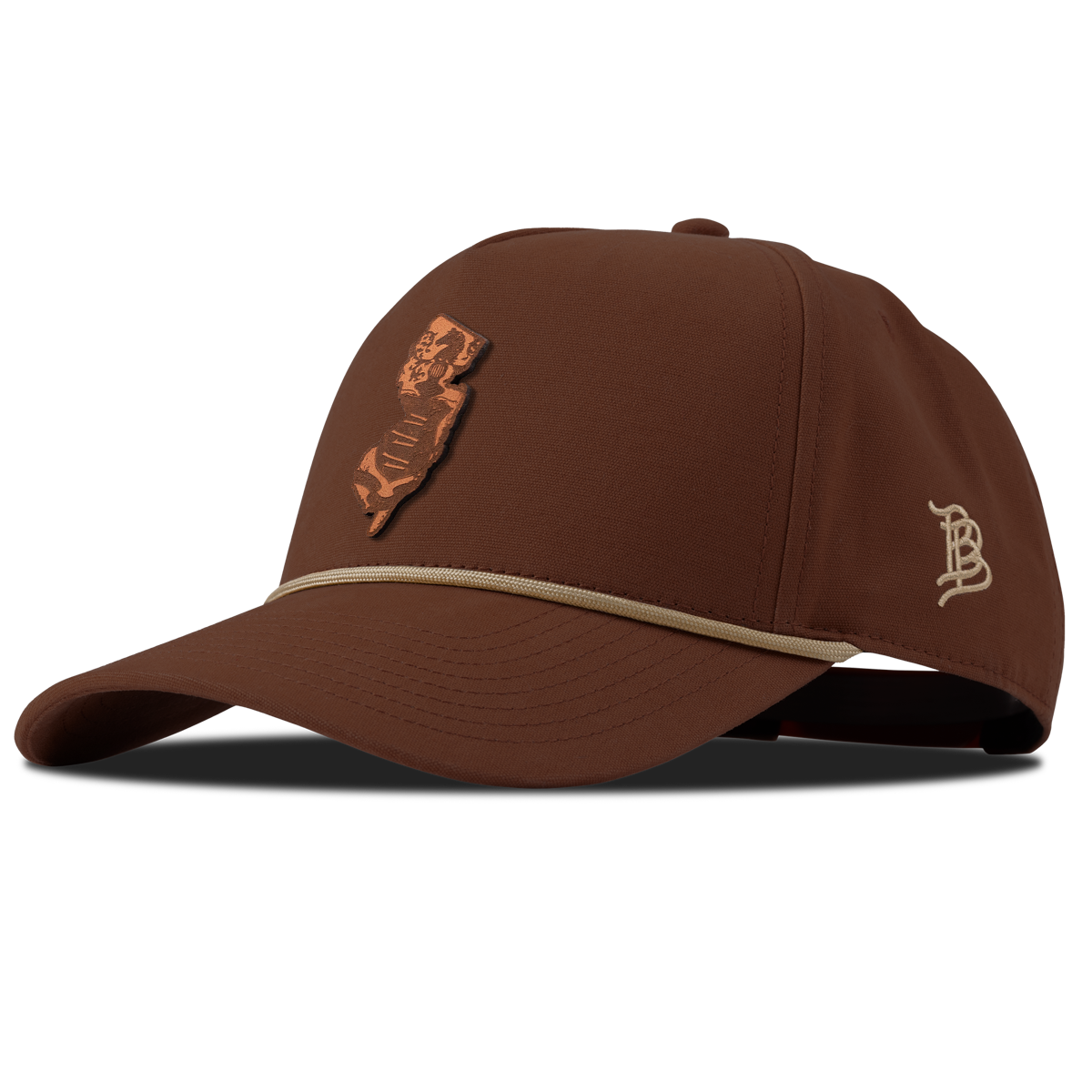 New Jersey 3 Canvas 5 Panel Rope Vintage Rust