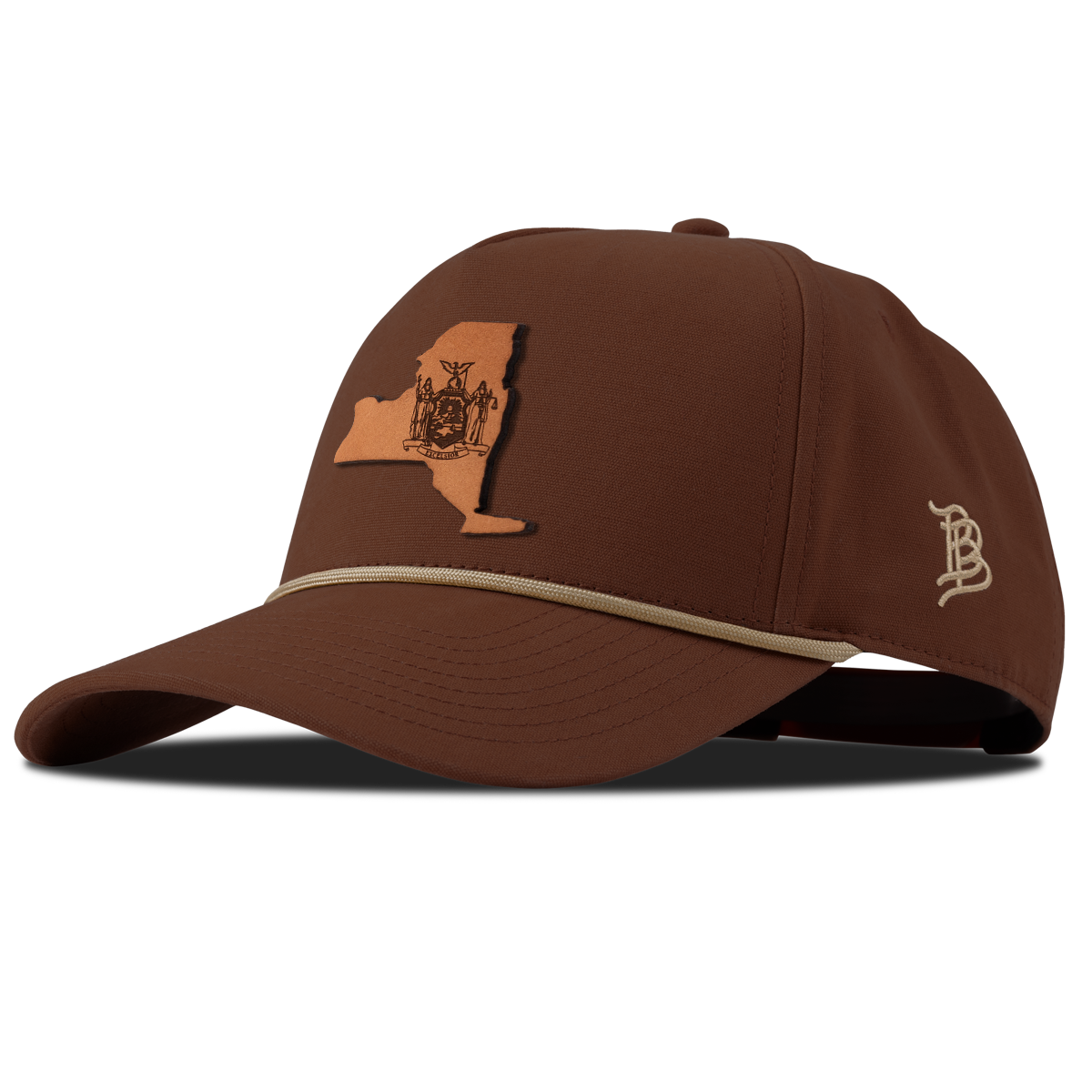 New York 11 Canvas 5 Panel Rope Vintage Rust