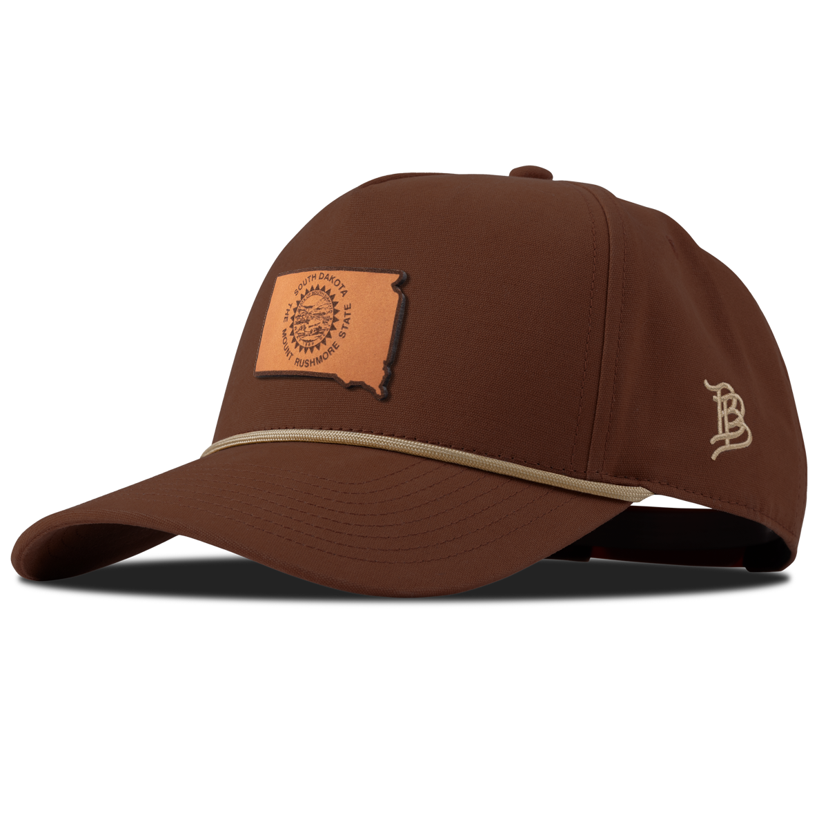 South Dakota 40 Canvas 5 Panel Rope Vintage Rust