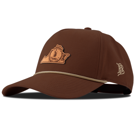 Virginia 10 Canvas 5 Panel Rope Vintage Rust