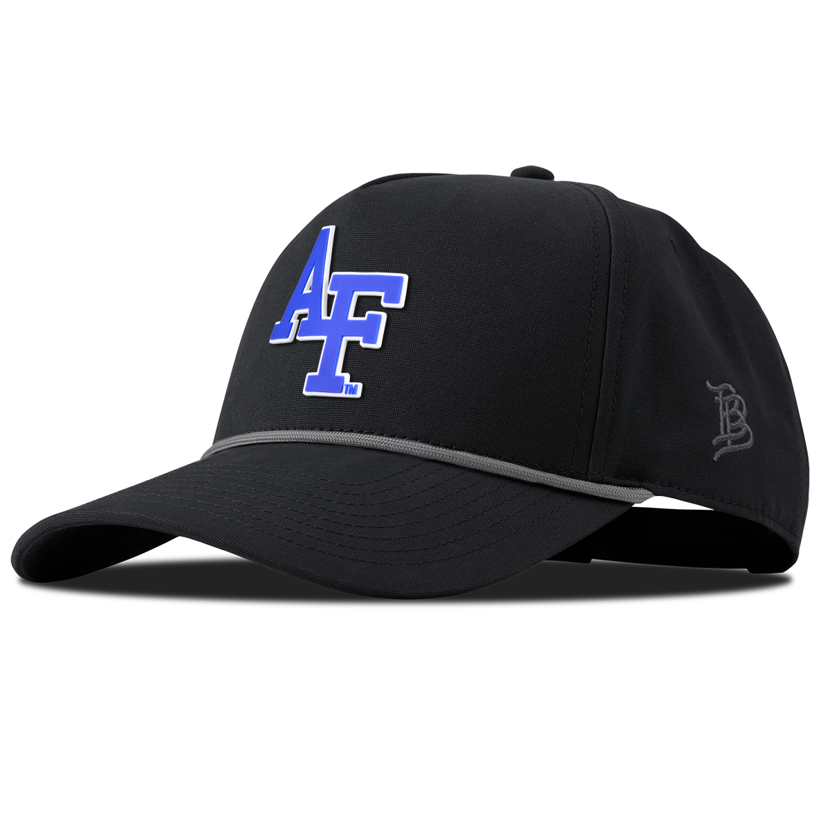 Air Force "Air Force Academy Block" Curved Canvas 5 Panel Rope Vintage Black