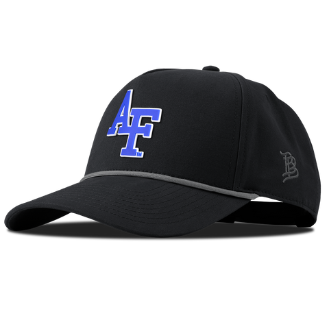Air Force "Air Force Academy Block" Curved Canvas 5 Panel Rope Vintage Black