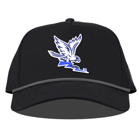Air Force "Air Force Academy Falcon" Curved Canvas 5 Panel Rope Vintage Black