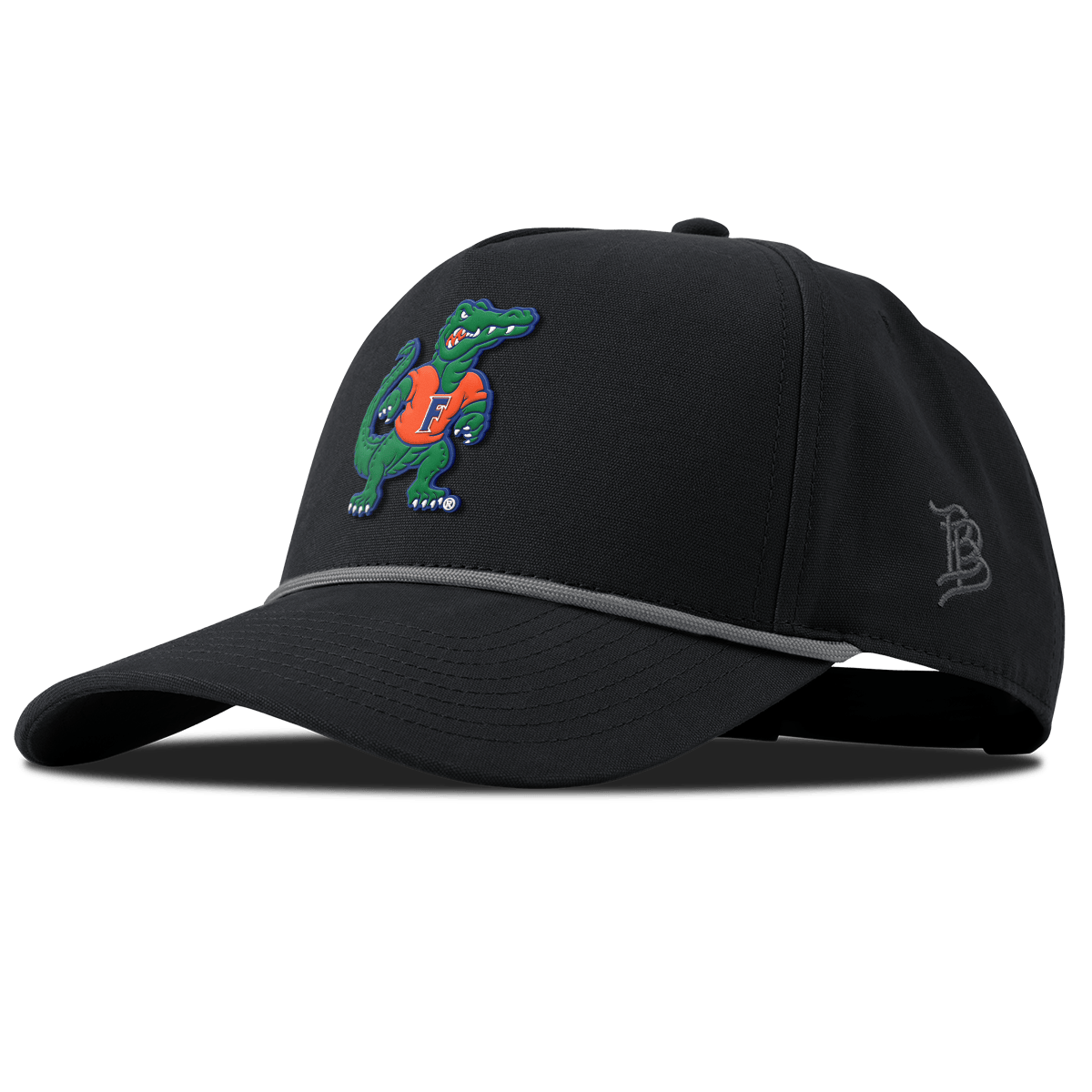 University of Florida "Albert The Gator" Curved Canvas 5 Panel Rope Vintage Black