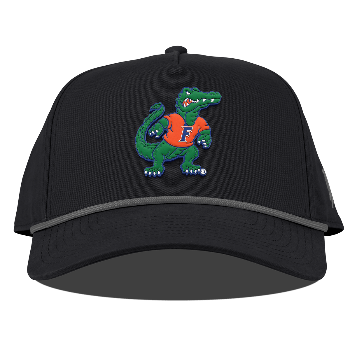 University of Florida "Albert The Gator" Curved Canvas 5 Panel Rope Vintage Black