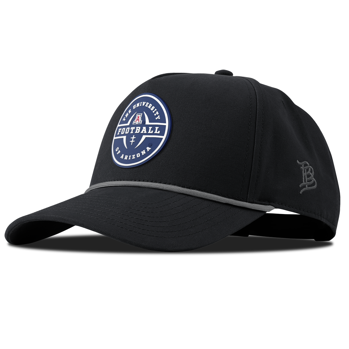 University of Arizona "Arizona Football Legacy" Curved Canvas 5 Panel Rope Vintage Black