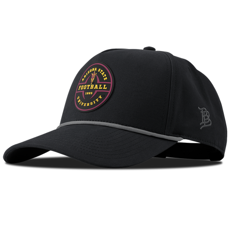 Arizona State University "Arizona State Football Legacy" Curved Canvas 5 Panel Rope Vintage Black