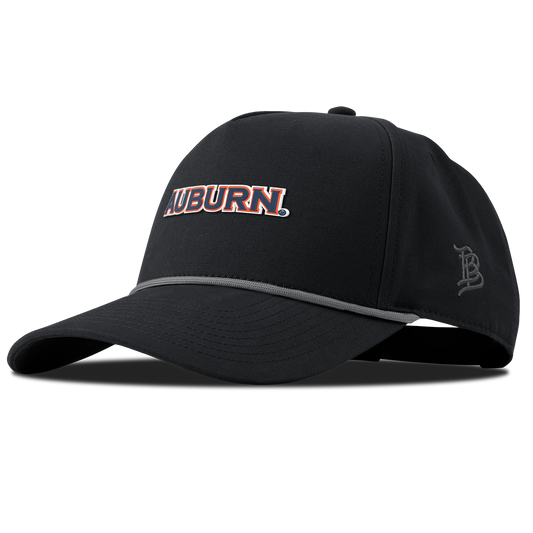 Auburn University "Auburn Block" Curved Canvas 5 Panel Rope Vintage Black