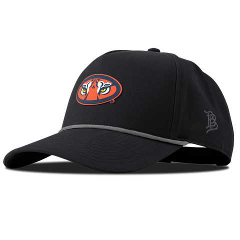 Auburn University "Auburn Tiger Eyes" Curved Canvas 5 Panel Rope Vintage Black