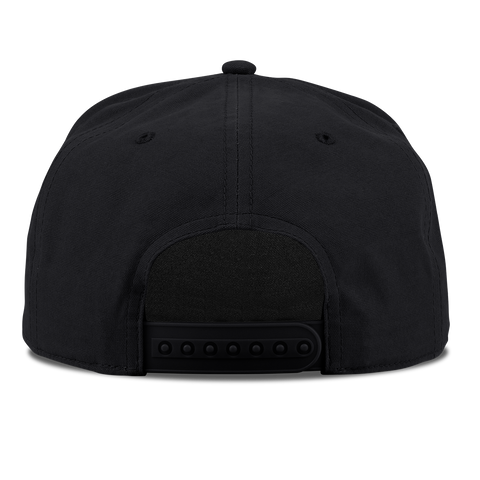 Respect The Trades Welder Canvas 5 Panel Rope Back Vintage Black