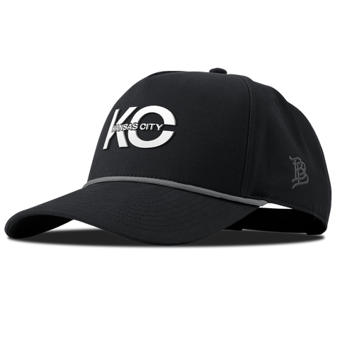 City Block Kansas City Curved Canvas 5 Panel Rope Vintage Black